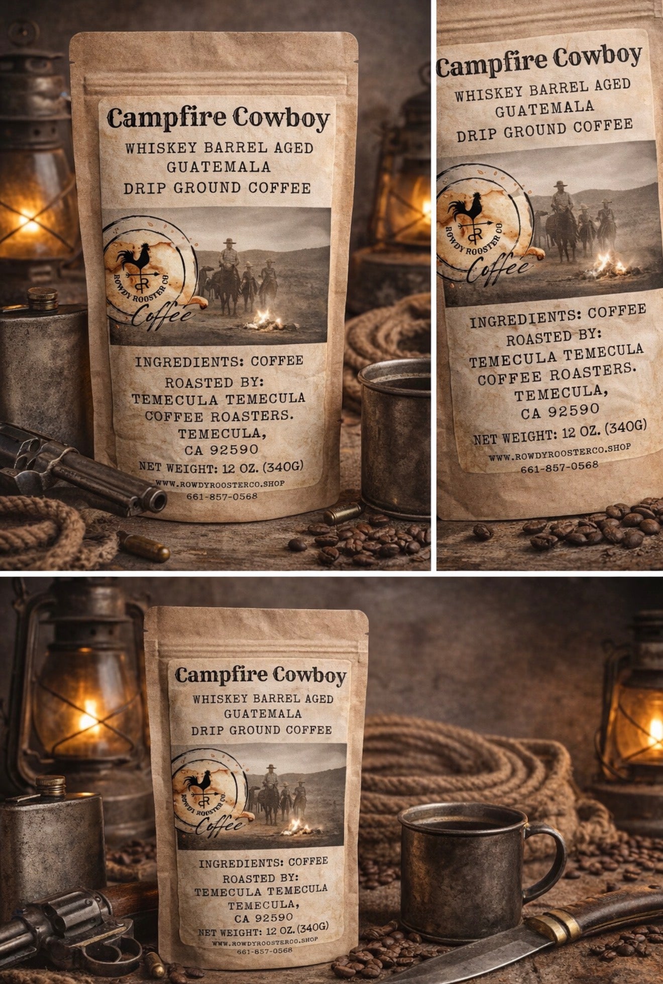 "Campfire Cowboy" Whiskey Barrel Aged